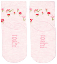 Load image into Gallery viewer, (SALE) Toshi Organic Baby Socks Jacquard Blossom