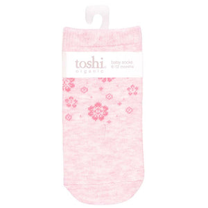 Toshi Organic Baby Socks Fleur