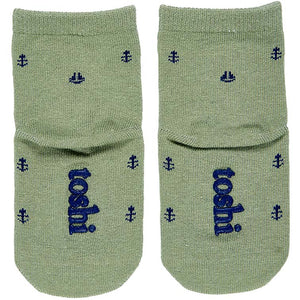 Toshi Organic Baby Socks Nautical