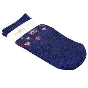 Toshi Organic Baby Socks Periwinkle
