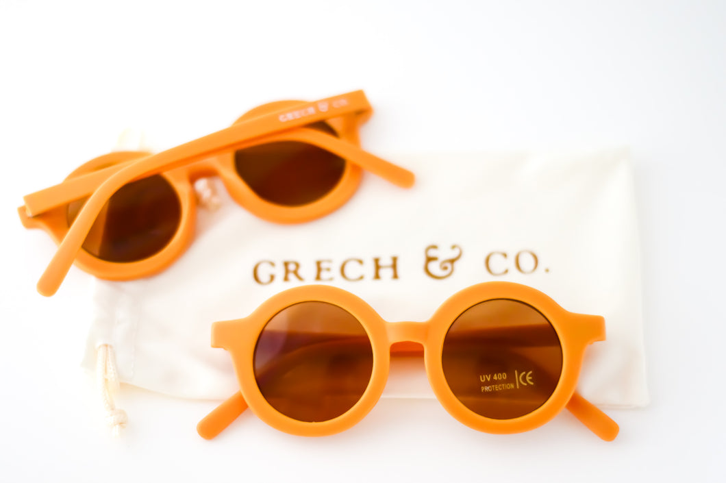 Grech & Co. Sustainable Kids Sunglasses - Golden
