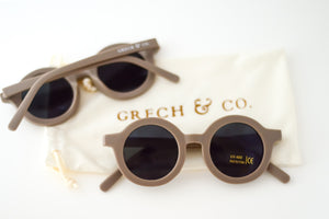 Grech & Co. Sustainable Kids Sunglasses - Stone