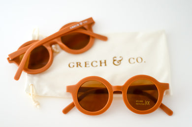 Grech & Co. Sustainable Kids Sunglasses - Spice