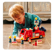 Load image into Gallery viewer, Tender Leaf Toys Fire Engine