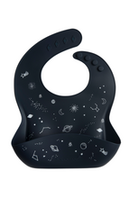 Load image into Gallery viewer, Loulou Lollipop Silicone Bib Printed - Space