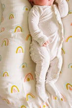 Load image into Gallery viewer, Loulou Lollipop Swaddle - Pastel Rainbow