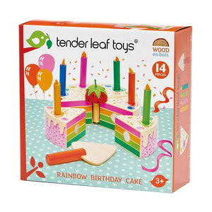 Tender Leaf Toys Rainbow Birthday Cake