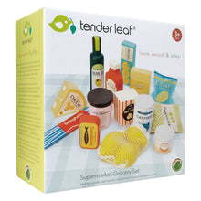 Load image into Gallery viewer, Tender Leaf Toys Supermarket Grocery Set