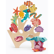 Load image into Gallery viewer, Tender Leaf Toys Stacking Coral Reef