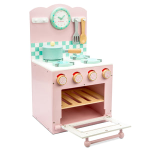 Le Toy Van Oven and Hob Set: Pink