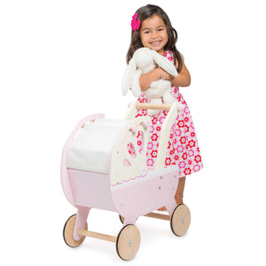 Le Toy Van Pram Pink