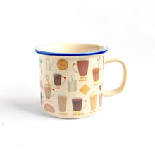 Load image into Gallery viewer, The Little Drom Store Mug Lets Have Kopi or Teh in Singapore