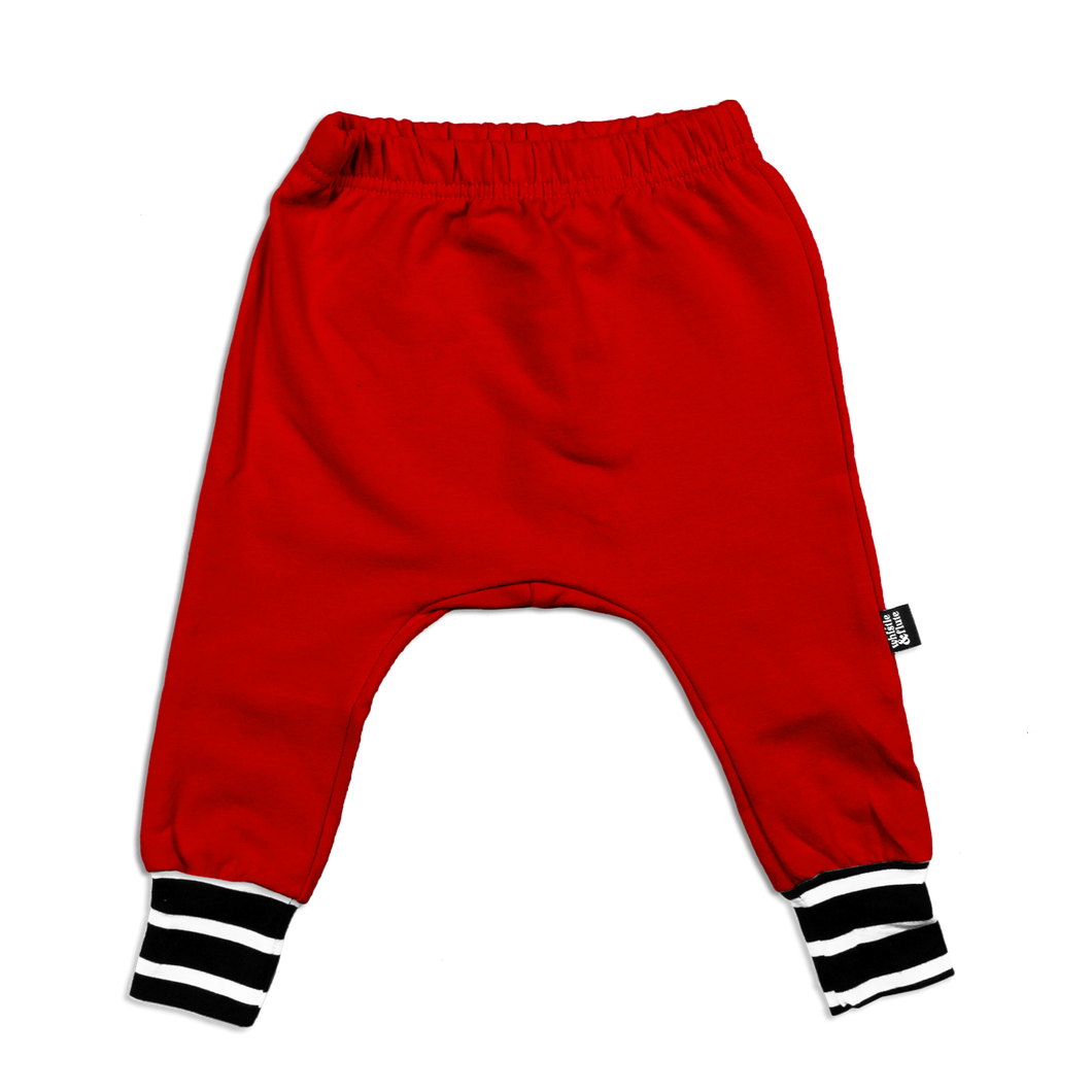 Whistle & Flute Joggers - Red
