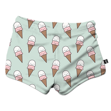 Load image into Gallery viewer, Whistle &amp; Flute Kawaii Ice Cream Sprinkles Swim Trunks