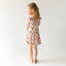 Load image into Gallery viewer, Posh Peanut Annabelle - Tiered Flutter Sleeve Dress