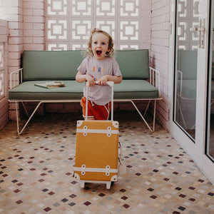 Olli Ella See-Ya-Suitcase - Apricot