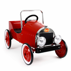 Baghera Classic Red Pedal Car
