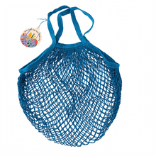 Load image into Gallery viewer, Rex London Greek Blue Organic Cotton Net Bag