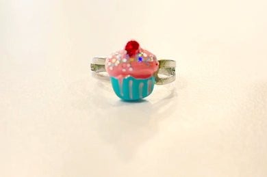 Great Pretenders Princess Cupcake Butterfly rings 24pc