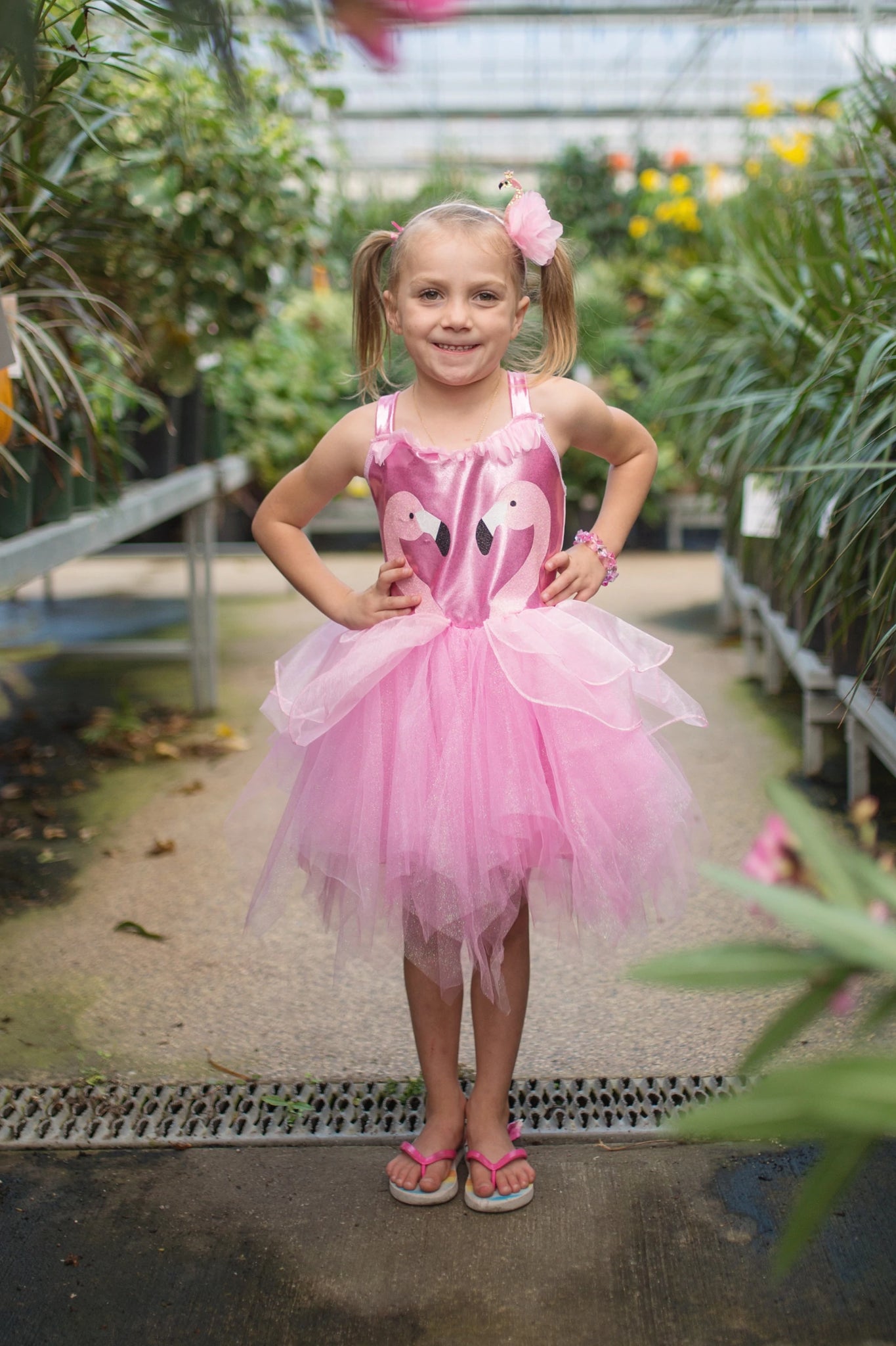 Great Pretenders Fancy Flamingo Dress And Headband Sophea In
