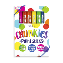 Load image into Gallery viewer, OOLY Chunkies Paint Sticks (Classic Set of 12)