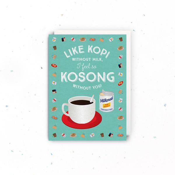 The Little Drom Card - Like Kopi Without Milk