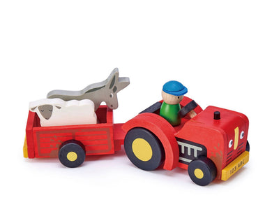 Tender Leaf Toys Tractor and Trailer