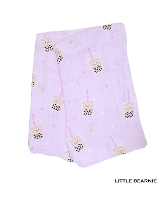 Little Bearnie Swaddle - Boba (Pink)