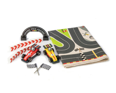 Tender Leaf Toys Formula One Racing Playmat