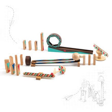 Load image into Gallery viewer, Djeco ZIG N GO ACTION-REACTION CONSTRUCTION SET: ROLL (28PCS)