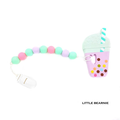 Little Bearnie + Loulou Lollipop Teether Set - Taro