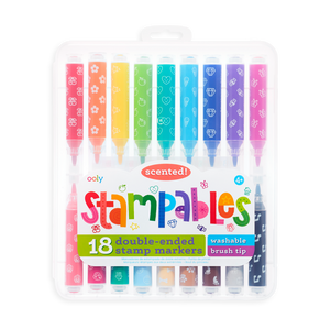OOLY Stampables Scented Double Ended Stamp Markers (Set of 18)