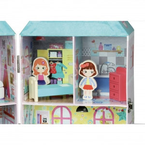 Vilac Doll house in a suitcase