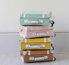 Load image into Gallery viewer, Olli Ella See-Ya-Suitcase - Mint