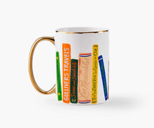 Load image into Gallery viewer, Rifle Paper Co. Book Club Porcelain Mug