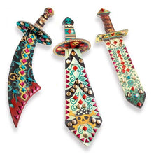 Load image into Gallery viewer, Djeco DO IT YOURSELF ACTIVITY SET: MOSAIC PIRATE SABRES TO CREATE