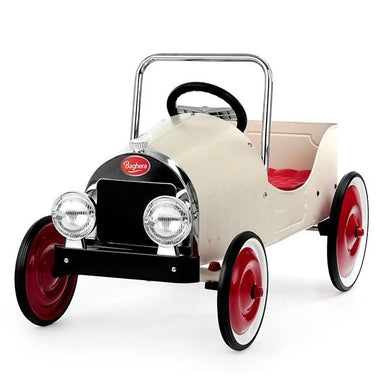 Baghera Classic White Pedal Car (Pre-Order)