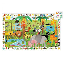 Load image into Gallery viewer, Djeco OBSERVATION JIGSAW PUZZLE: JUNGLE (35PC)