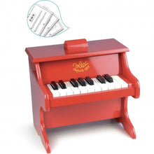 Load image into Gallery viewer, Vilac Red Piano with scores