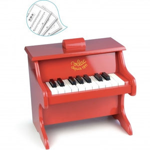Vilac Red Piano with scores