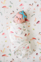 Load image into Gallery viewer, Loulou Lollipop Swaddle - Woodland Gnome