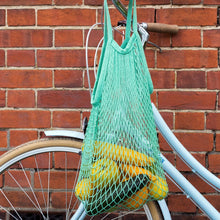 Load image into Gallery viewer, Rex London Mint Green Organic Cotton Net Bag