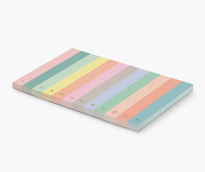 Rifle Paper Co. Numbered Color Block Memo Notepad
