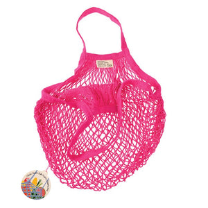 Rex London Pink Organic Cotton Net Bag