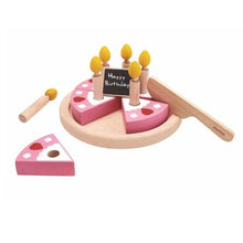 Load image into Gallery viewer, PlanToys Reversible Birthday Cake Set