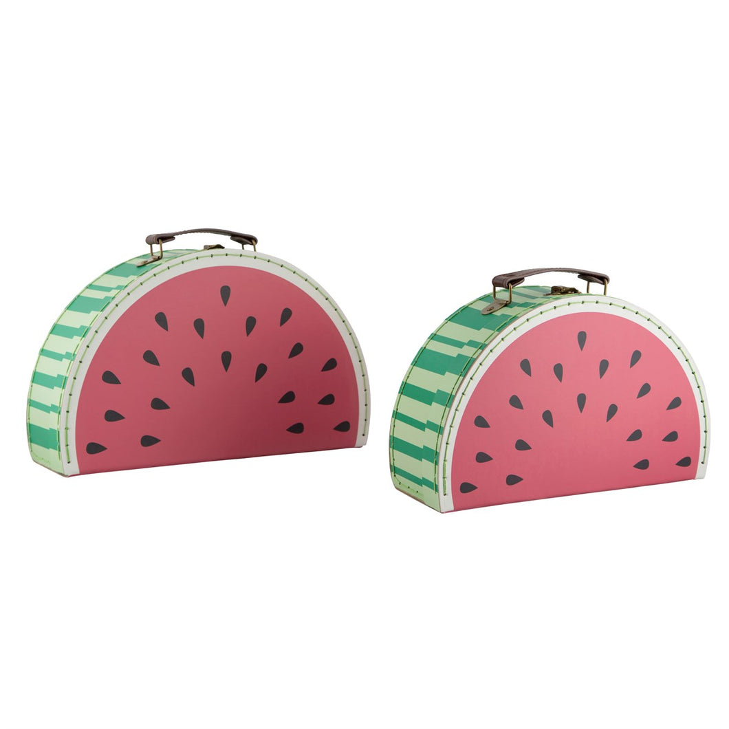 Sass and Belle Watermelon Suitcases